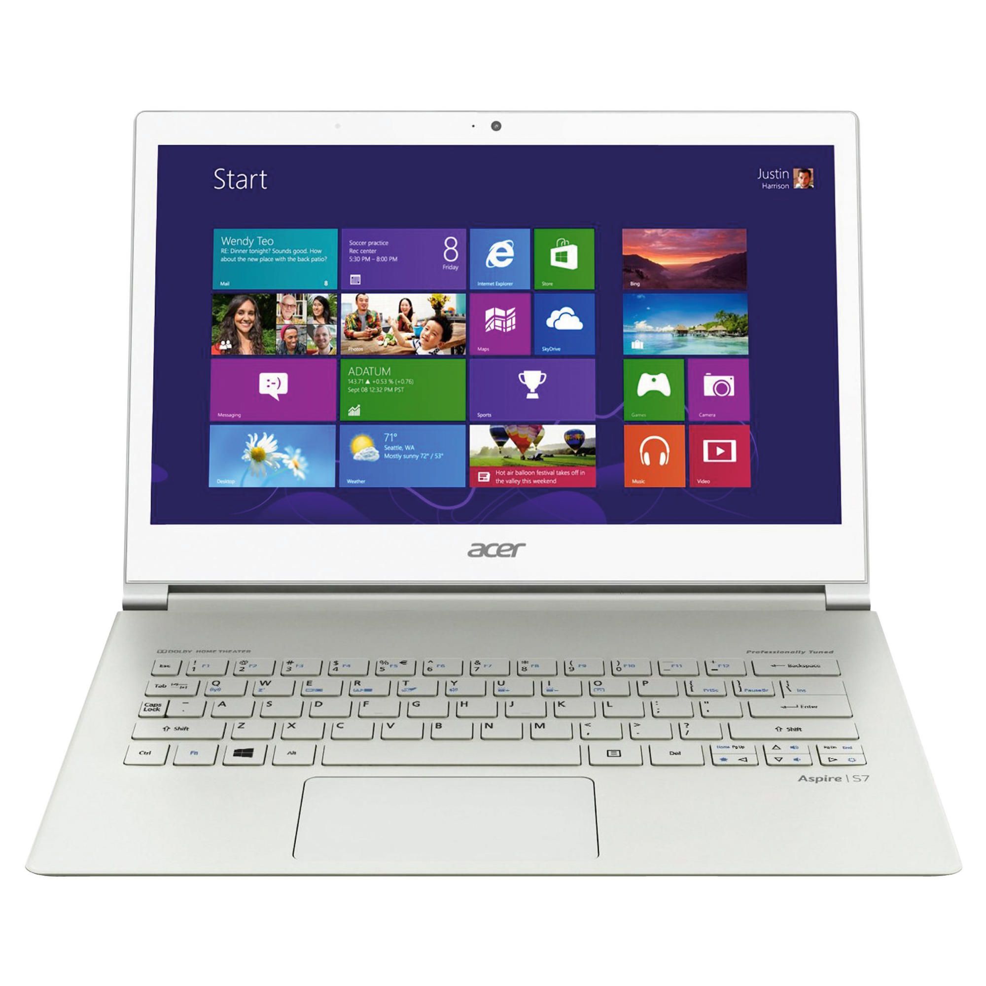 Acer S7-391 13.3-inch Ultrabook, Intel Core i5, 4GB RAM, 128GB, Windows 8