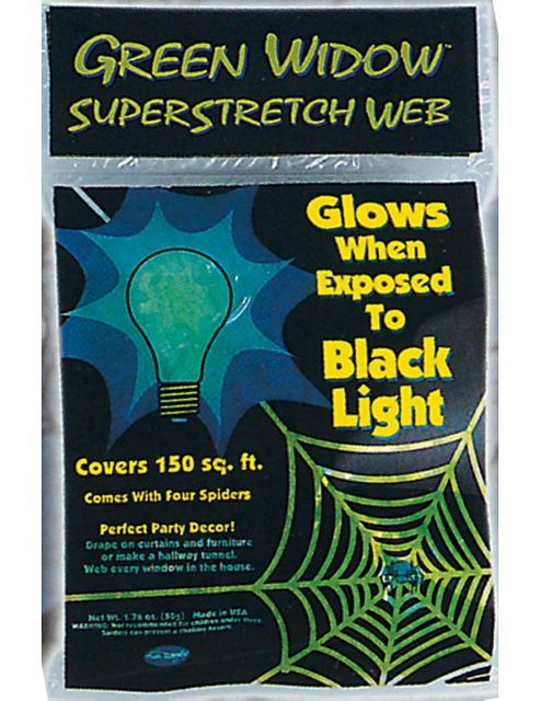 Image of Green Super Stretch Web