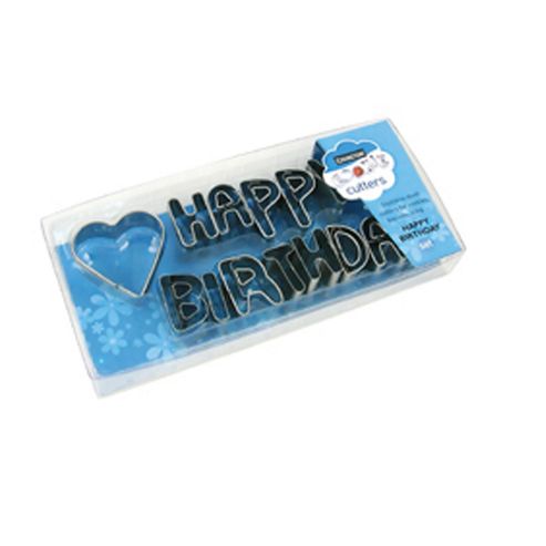 Image of Eddingtons Happy Birthday Cookie Cutter Set, 13pcs