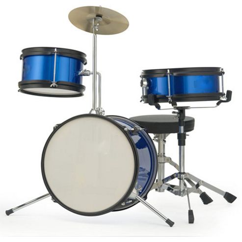 Image of Stagg Tim Jr 3/12 Bl Junior 3 Piece Drum Kit - Blue