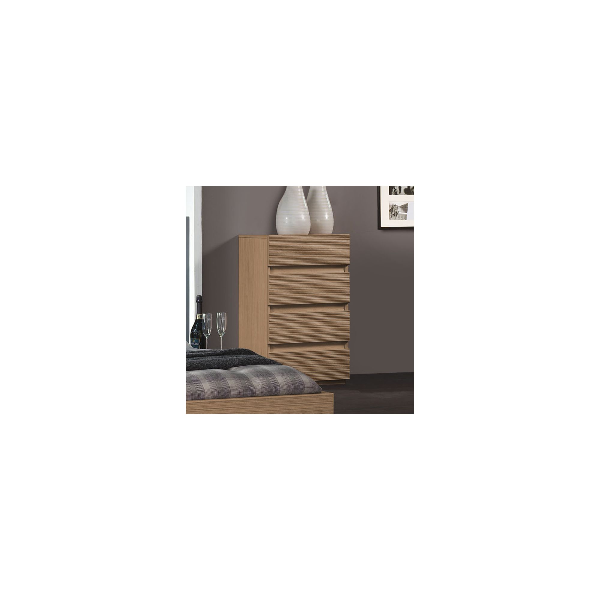 Sleepline Diva 4 Drawer Narrow Chest - Mat Lacquered at Tesco Direct