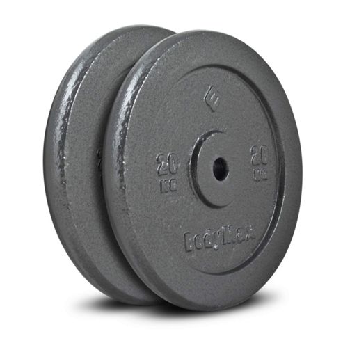 Image of Bodymax Standard Hammertone Weight Plates - 2 X 20kg