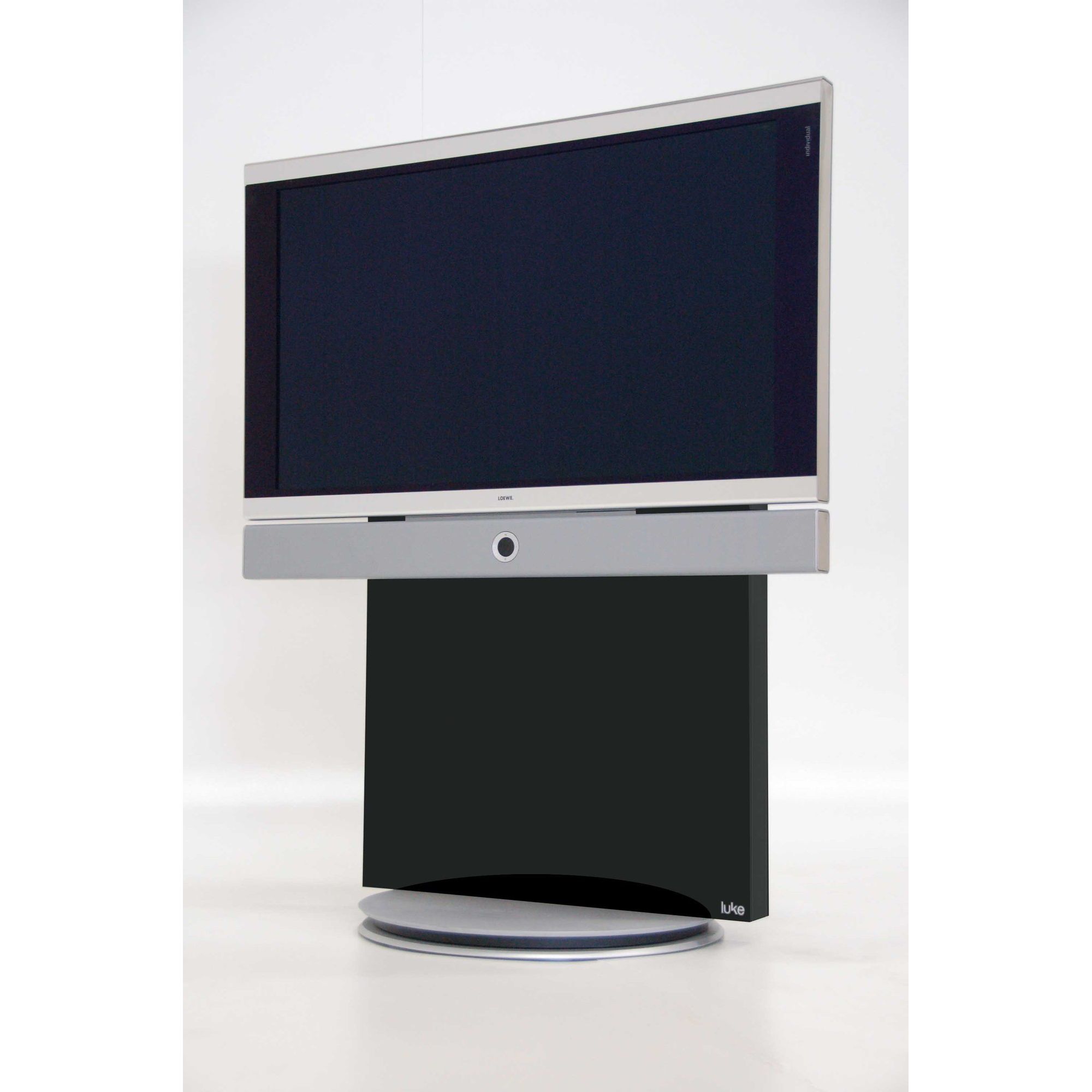 Luke Furniture TV Stand - High Gloss Black at Tesco Direct