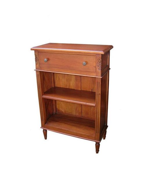 Image of Lock Stock And Barrel Mahogany Dwarfe Bookcase In Mahogany