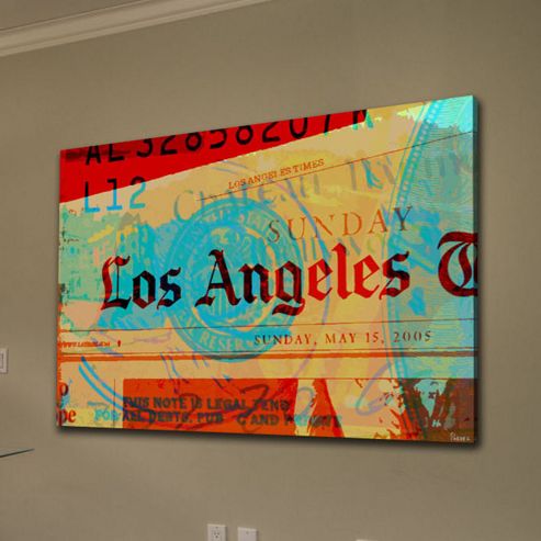 Image of Parvez Taj Sunset Boulevard Wall Art - 101 Cm H X 152 Cm W X 5 Cm D