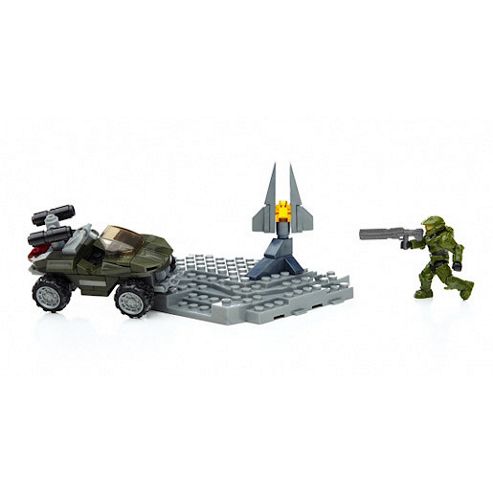 Image of Mega Bloks Halo Micro-fleet Warthog Attack