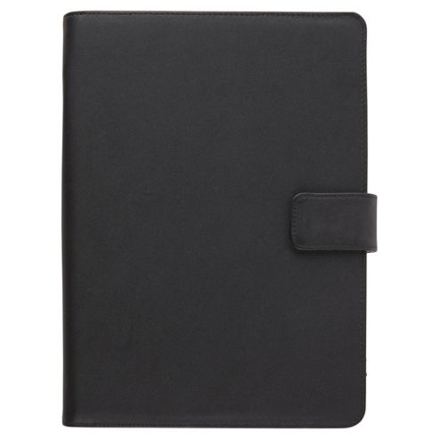 Image of Tesco Universal Leather Case Cover With Stand For 10" Tablets - Black