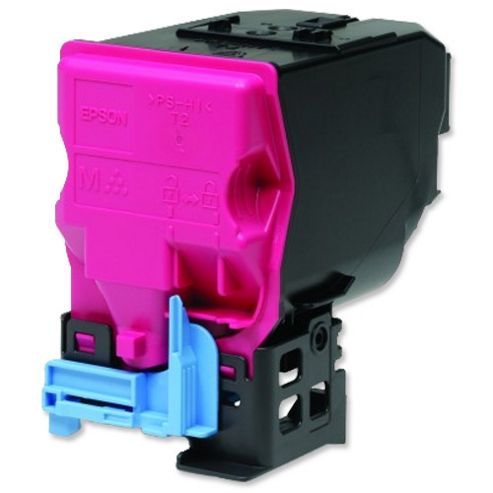 Image of Epson Magenta High Capacity Toner Cartridge (yield 6000 Pages) For Aculaser C3900n/dn Laser Printers