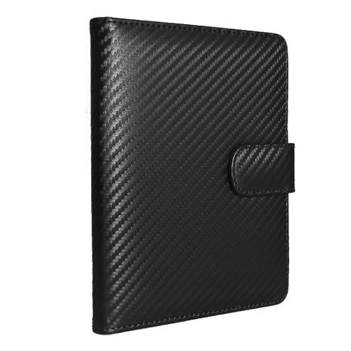 Image of Orzly Book Case For Kindle 4 - Carbon Fibre Black