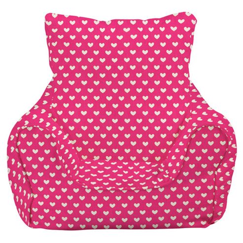 Image of Bean Chair - Pink Hearts