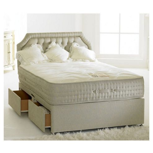 Image of Home & Haus Awelon Pocket Divan Bed - Small Double - With 4 Drawer