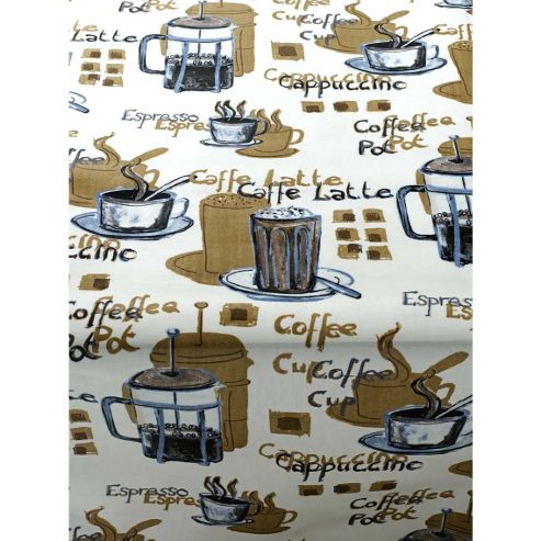 Image of Cafe Royal 200cm X 135cm Oilcloth Tablecloth
