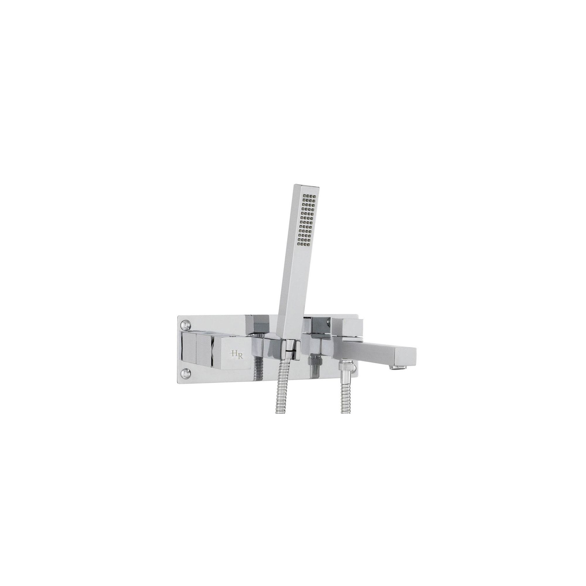 Hudson Reed Square Wall Mounted Bath Shower Mixer at Tesco Direct