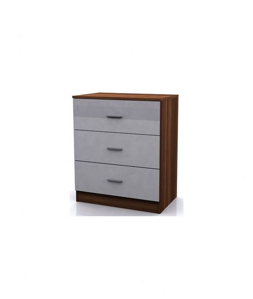 Image of Altruna Alina Three Drawer Chest - White