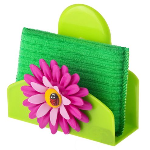 Image of Flower Power Geranium sponge Holder