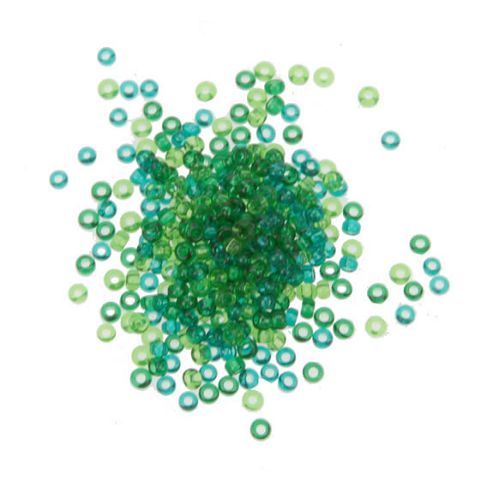 Image of Czech Seed Bead 10/0 Tr Seagreen Mix