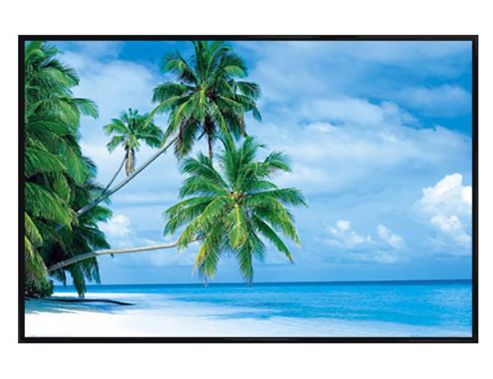 Image of Maldives Gloss Black Framed Fihalhohi Island Poster
