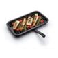 "Kitchen Craft KCGRILLPAN Kitchen Craft Non-Stick Enamel Grill Pan with Removable Rack and Handle, Display Boxed"