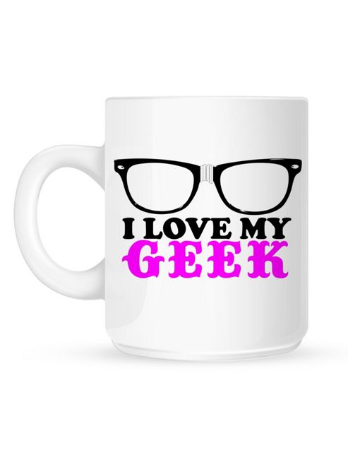 Image of I Love My Geek 10oz Ceramic Mug