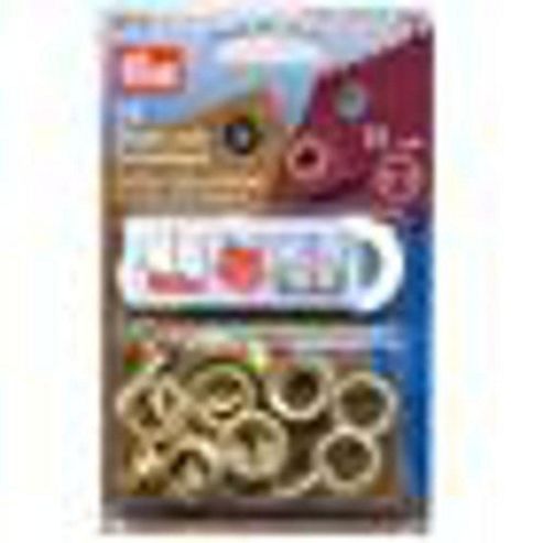Image of Eyelets+washers 11mm Gilt
