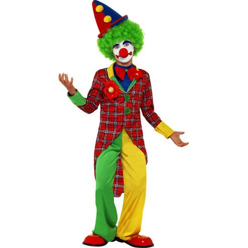 Image of Clown - Child Costume 7-9 Years