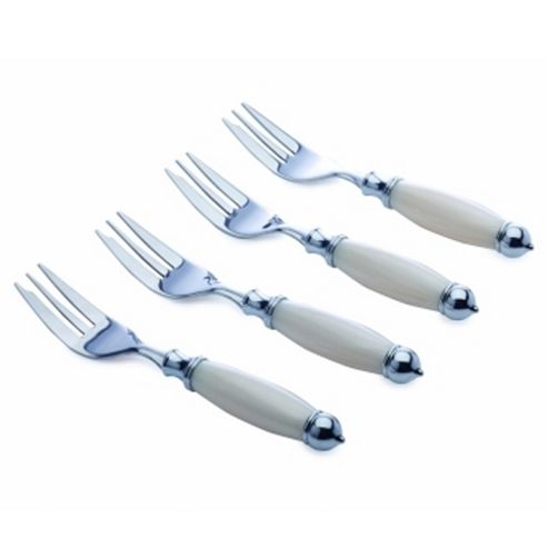 Image of Mother Of Pearl Cake Forks, Set Of 4