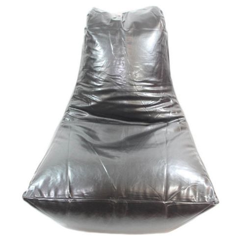 Image of Kaikoo Algro Leather Slammer Chair - Black
