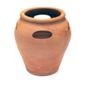 Terracotta strawberry pot