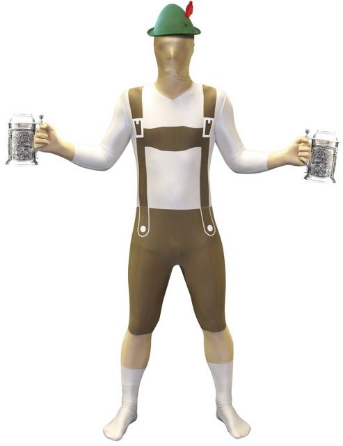Image of Lederhosen Morphsuit Large