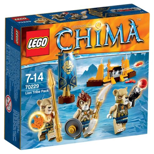 Image of Lego Chima Lion Tribe Pack 70229
