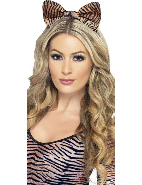 Image of Tiger Bow On Headband