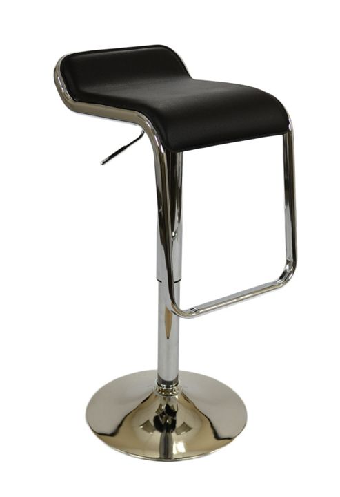 Image of Lemma Black Bar Stool