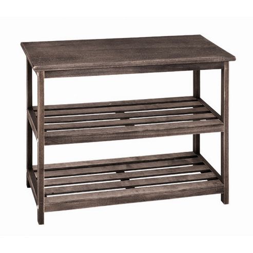 Image of Urbane Designs Shelf - Brown Varnish