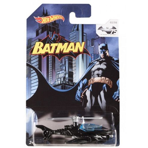Image of Hot Wheels 1.64 Batmobile Batman Batcopter 02