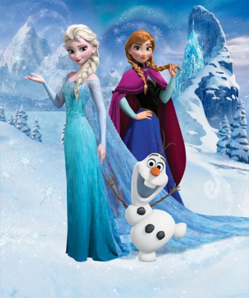 Image of Disneys Frozen Bedroom Wall Mural From Walltastic