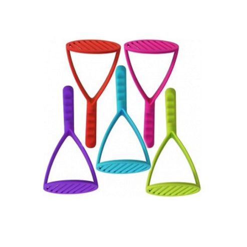 Image of Silicone Flexi Potato Masher Red