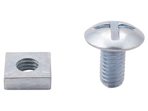 Image of Basic 041692 Roof Nuts&bolts M6x25mm X20