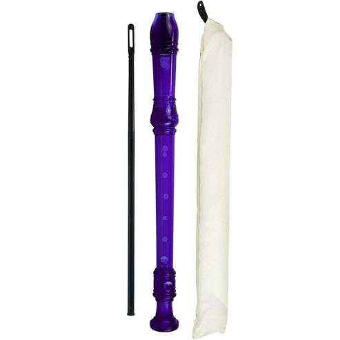 Image of Tiger Plastic Kids Descant Recorder - Purple