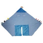 Snoozebaby Wrap Blanket - Dolphin Blue