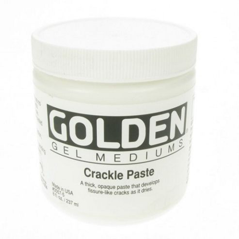 Image of Golden 236ml Crackle Paste