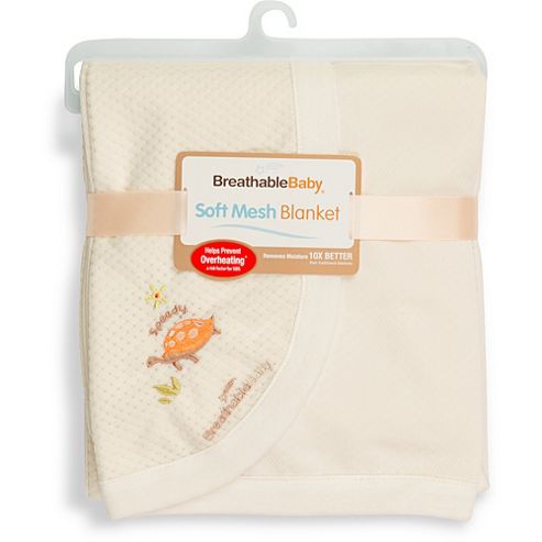 Image of Breathablebaby Soft Mesh Blanket Natural