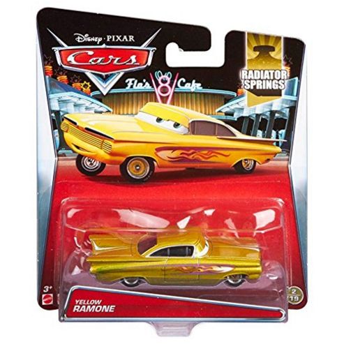 Image of Disney Pixar Cars Diecast Yellow Ramone