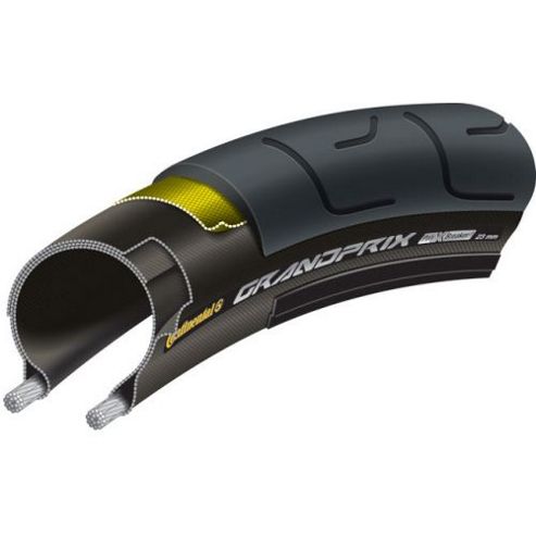 Image of Continental Grand Prix Black Chili Folding Tyre In Black - 700 X 23mm