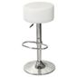Home Essence 56cm Button Barstool in White