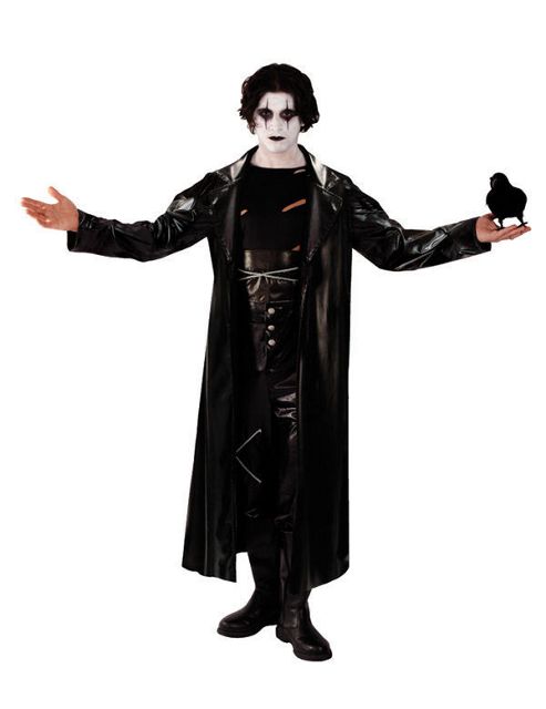 Image of Gothic 'the Crow' Avenger Costume Extra Large