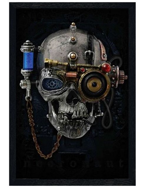 Image of Alchemy Black Wooden Framed Necronaut Poster
