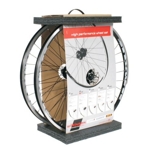 Image of Wilkinson 26x1 75 475 Discs Hub/mach Mx 32h V Brake Rim - Black