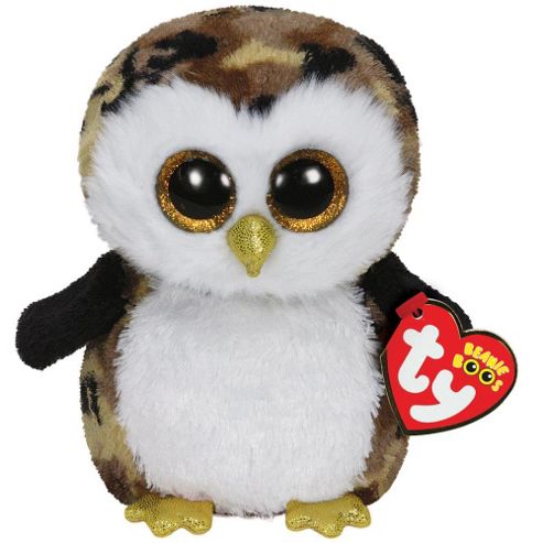 Image of Ty Beanie Boos - Owliver The Owl 10" Buddy