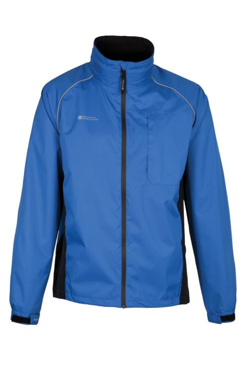 Image of Adrenaline Mens Waterproof Running Jogging Bike Jacket Coat - Blue