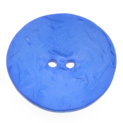 Image of Dill Buttons 60mm Dished Blue